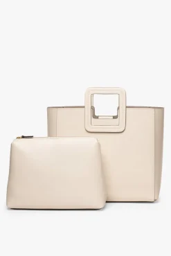 SHIRLEY LEATHER BAG CREAM