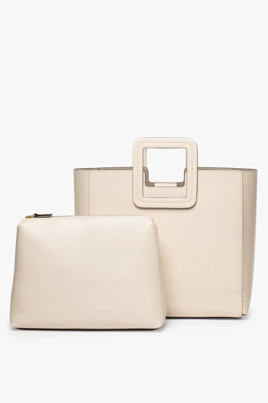 SHIRLEY LEATHER BAG CREAM