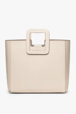 SHIRLEY LEATHER BAG CREAM