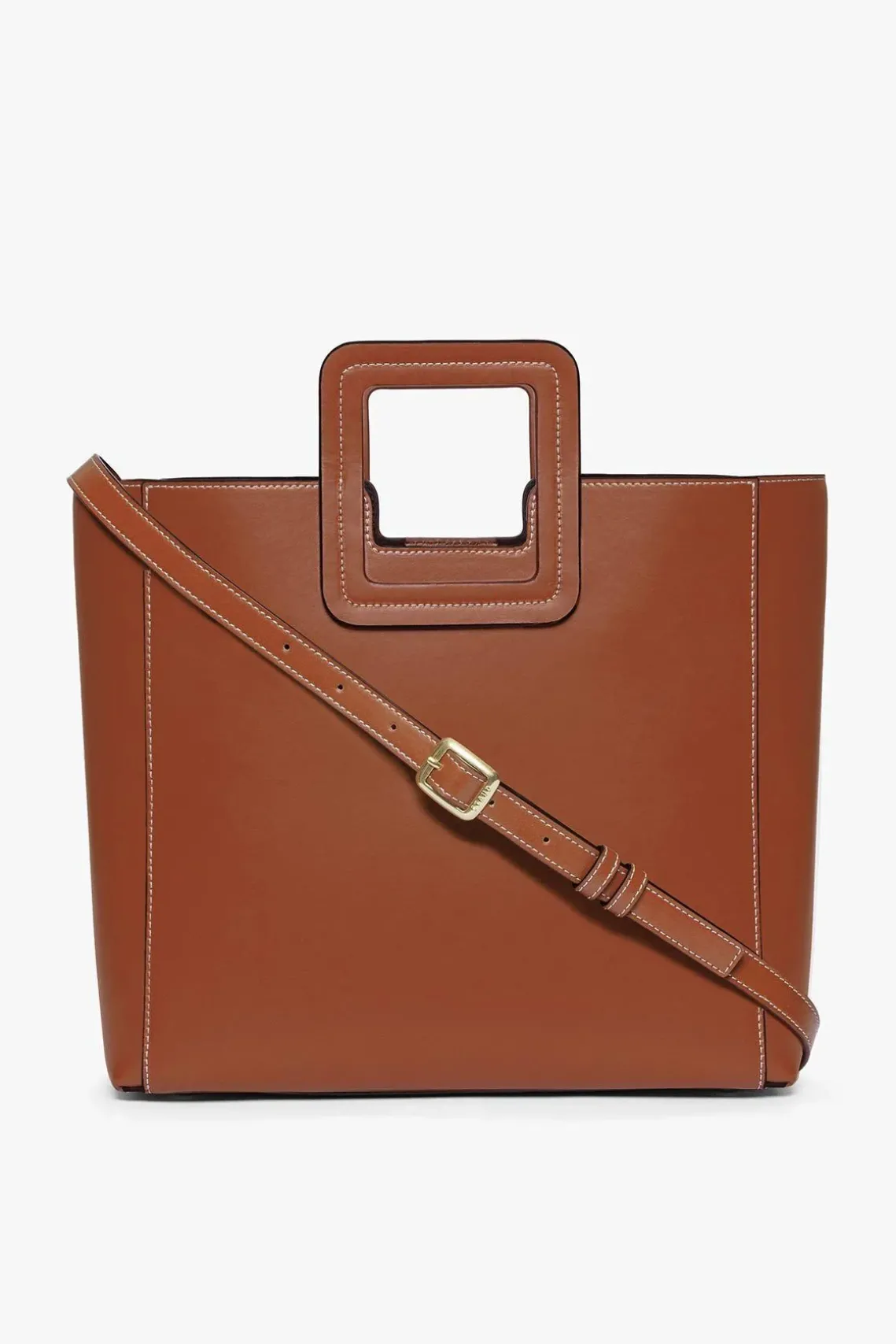 SHIRLEY LEATHER BAG SADDLE