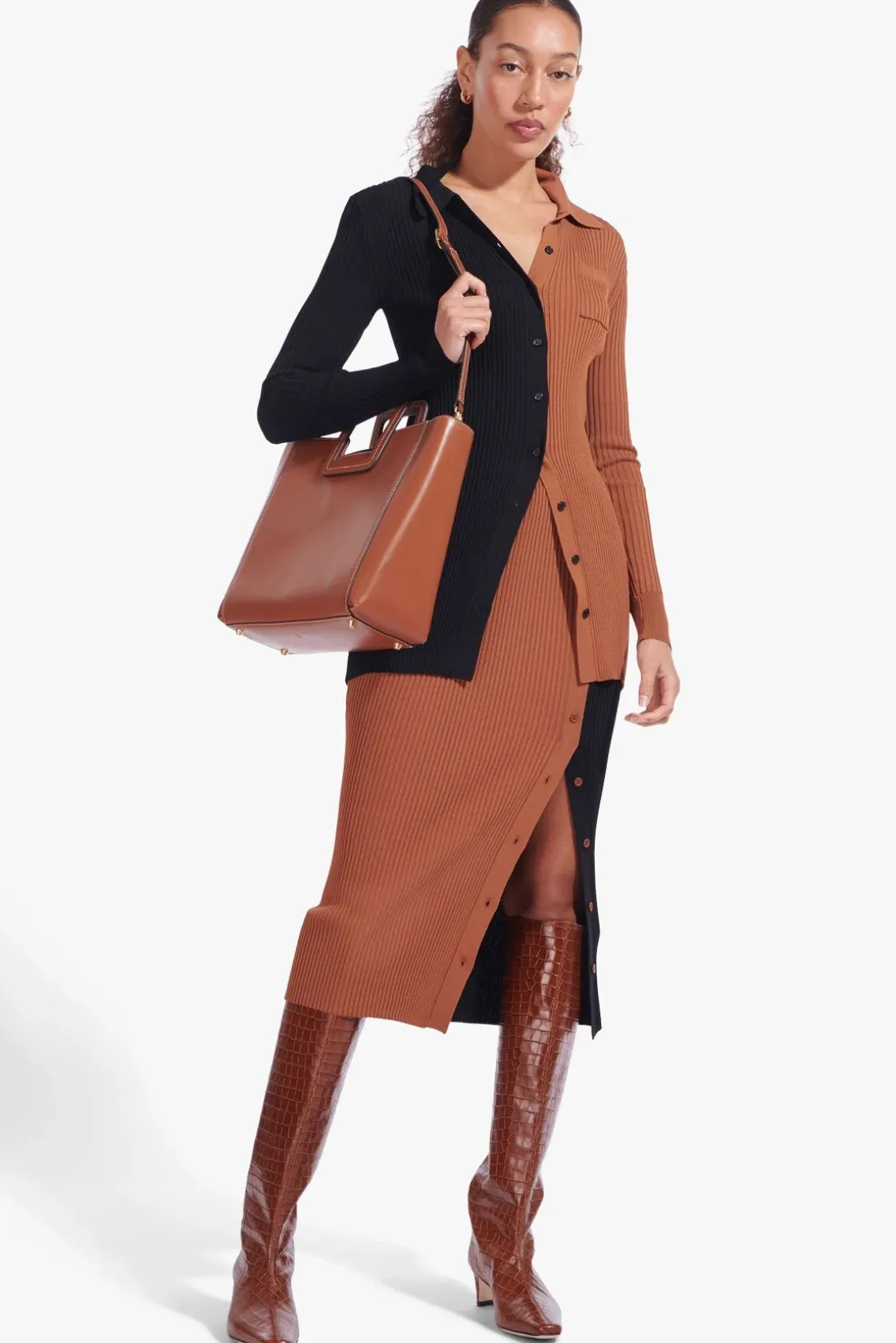 SHIRLEY LEATHER BAG SADDLE
