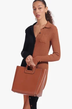 SHIRLEY LEATHER BAG SADDLE