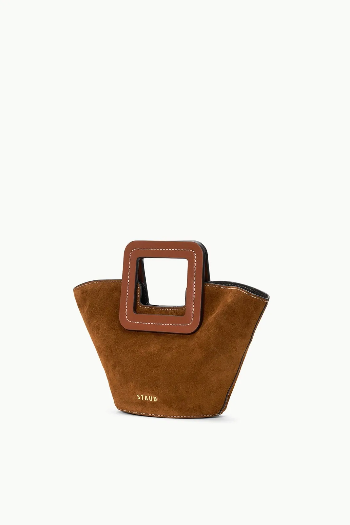 SHIRLEY MINI BUCKET BAG TAN