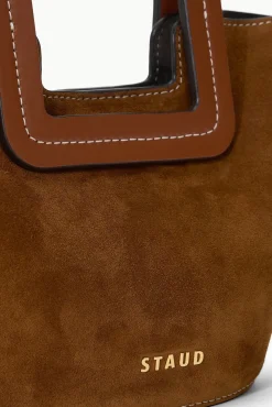 SHIRLEY MINI BUCKET BAG TAN