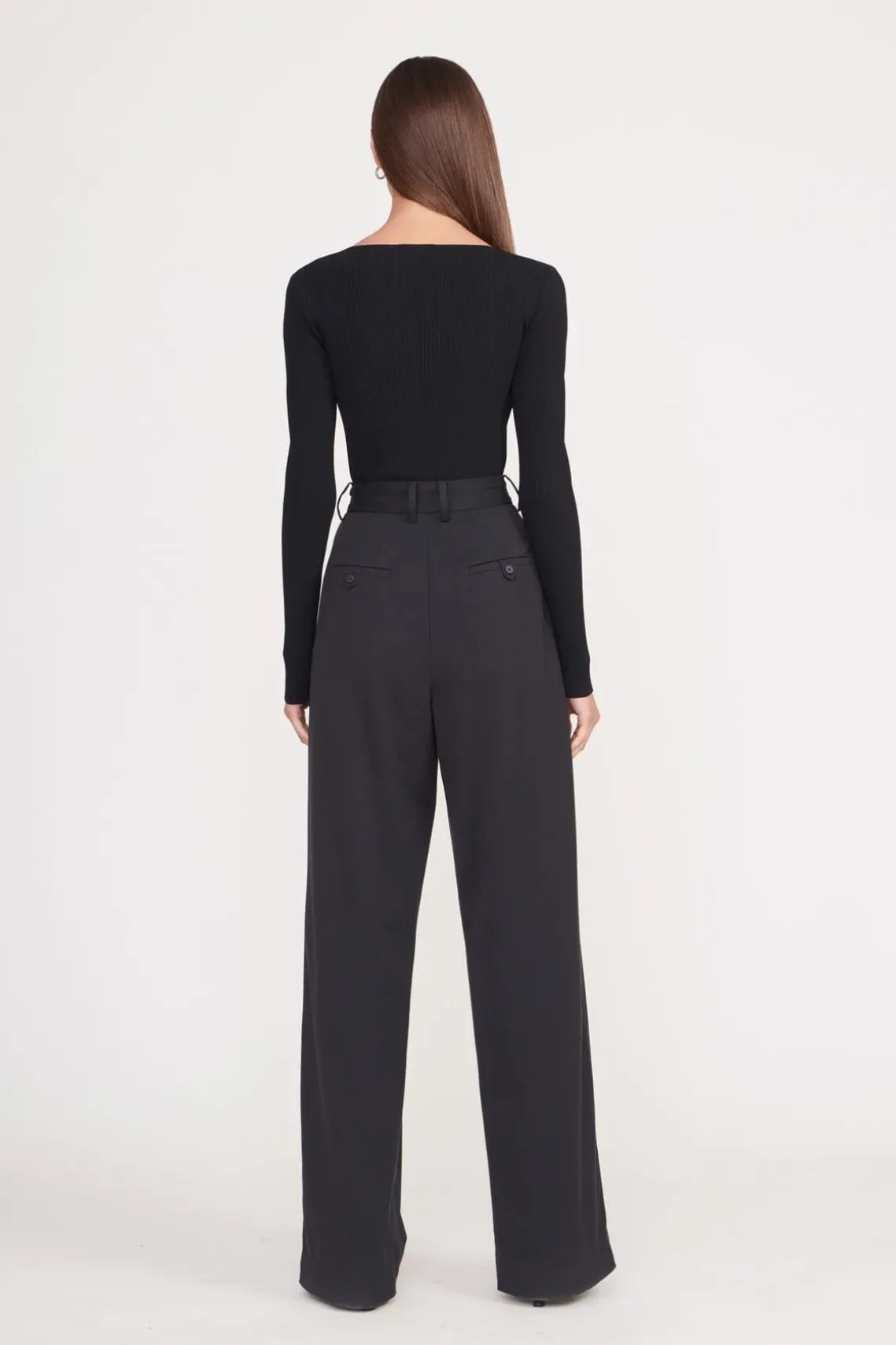 SILHOUETTE TOP BLACK