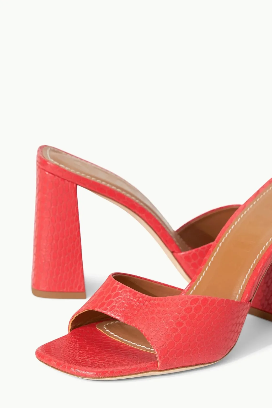 SLOANE HEEL RED ROSE