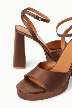 SOLANGE PLATFORM CLOVE SATIN