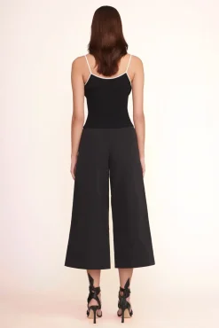 SOLEIL TOP BLACK WHITE