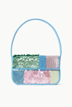 TOMMY BEADED BAG PATCHWORK SHERBET