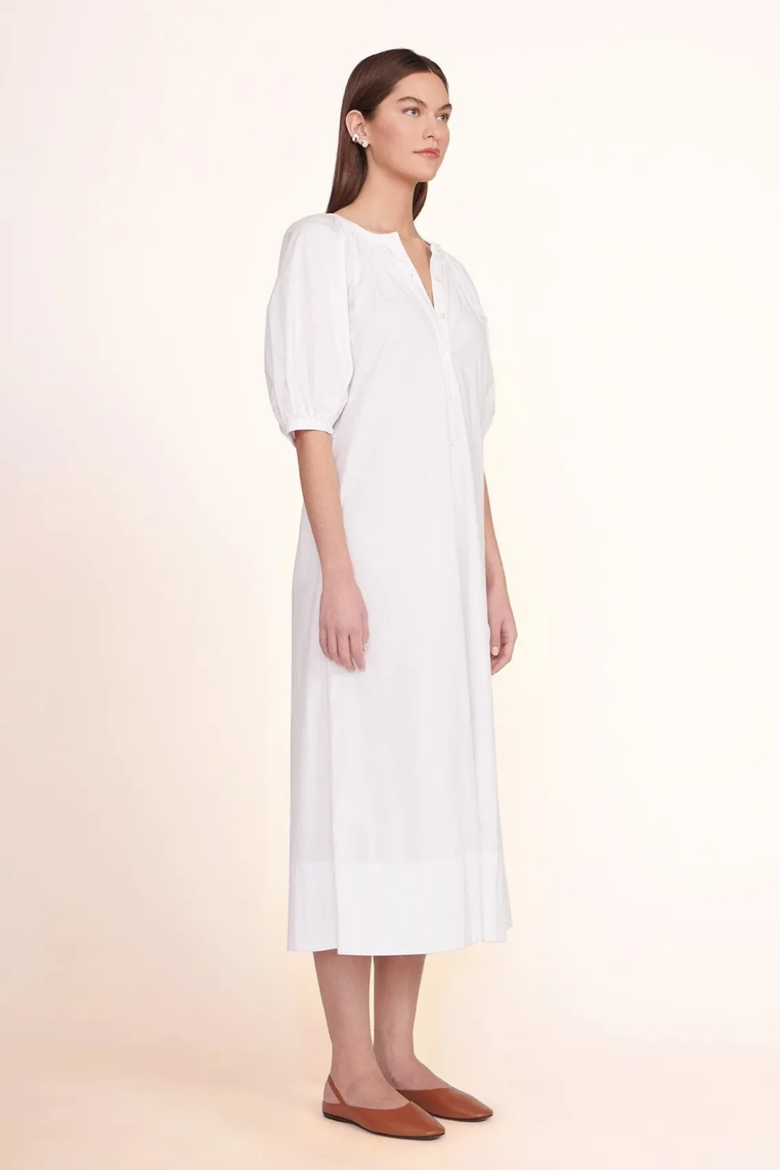VINCENT DRESS WHITE
