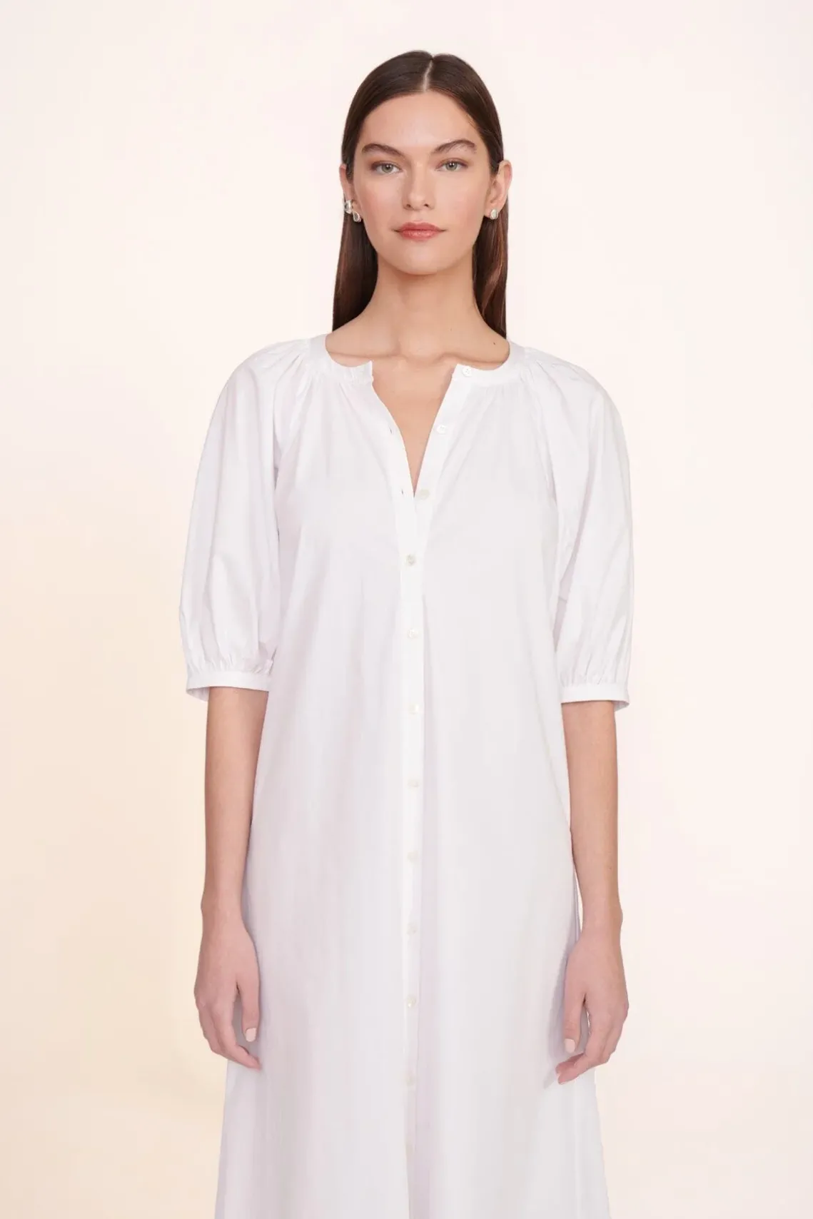 VINCENT DRESS WHITE