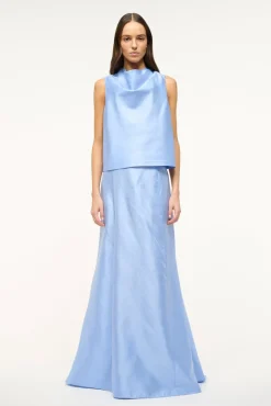 VINCENZO SKIRT PERIWINKLE