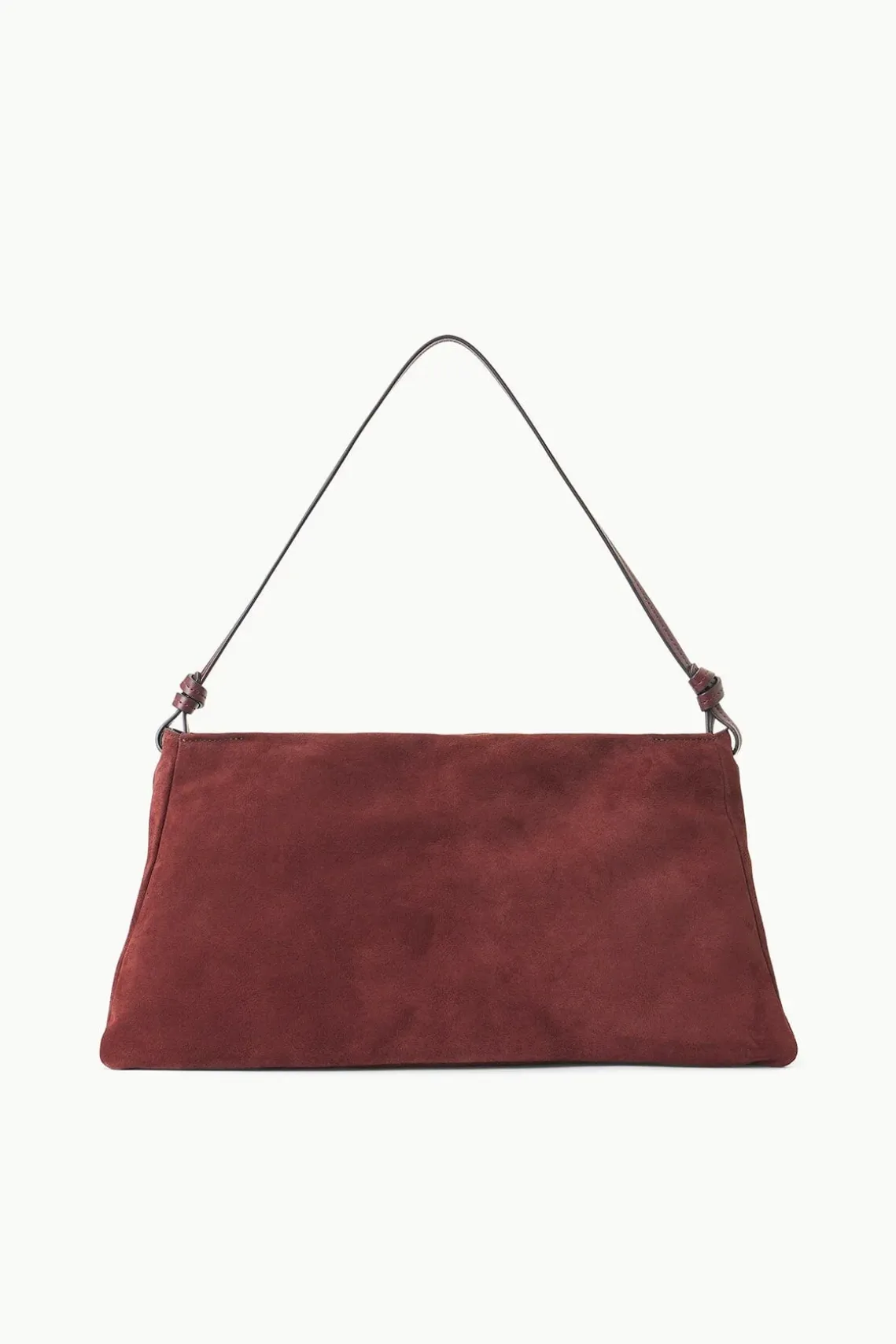 VIVI SHOULDER BAG MAHOGANY SUEDE