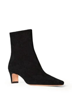 WALLY ANKLE BOOT  BLACK SUEDE