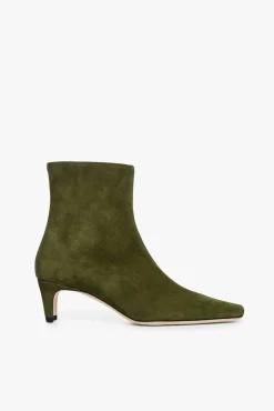 WALLY ANKLE BOOT OLIVE SUEDE