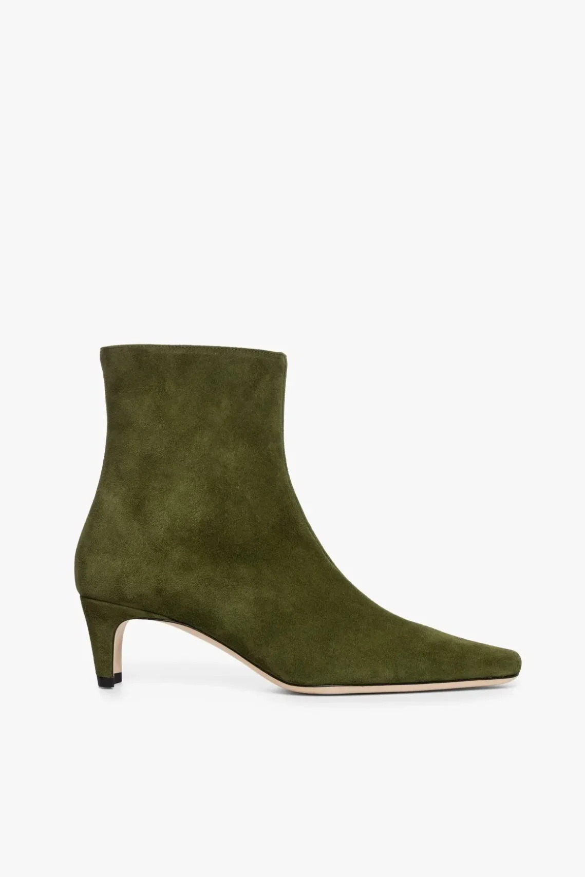WALLY ANKLE BOOT OLIVE SUEDE