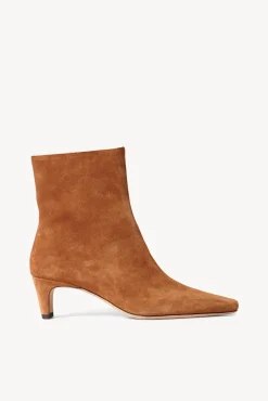 WALLY ANKLE BOOT TAN SUEDE