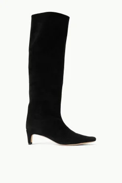 WALLY BOOT BLACK SUEDE