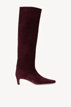 WALLY BOOT PLUM SUEDE