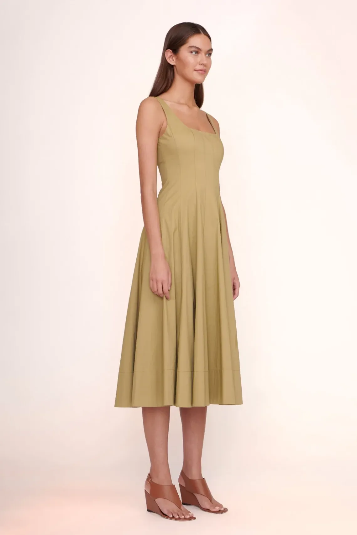 WELLS DRESS KHAKI