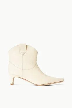 WESTERN WALLY ANKLE BOOT CREAM