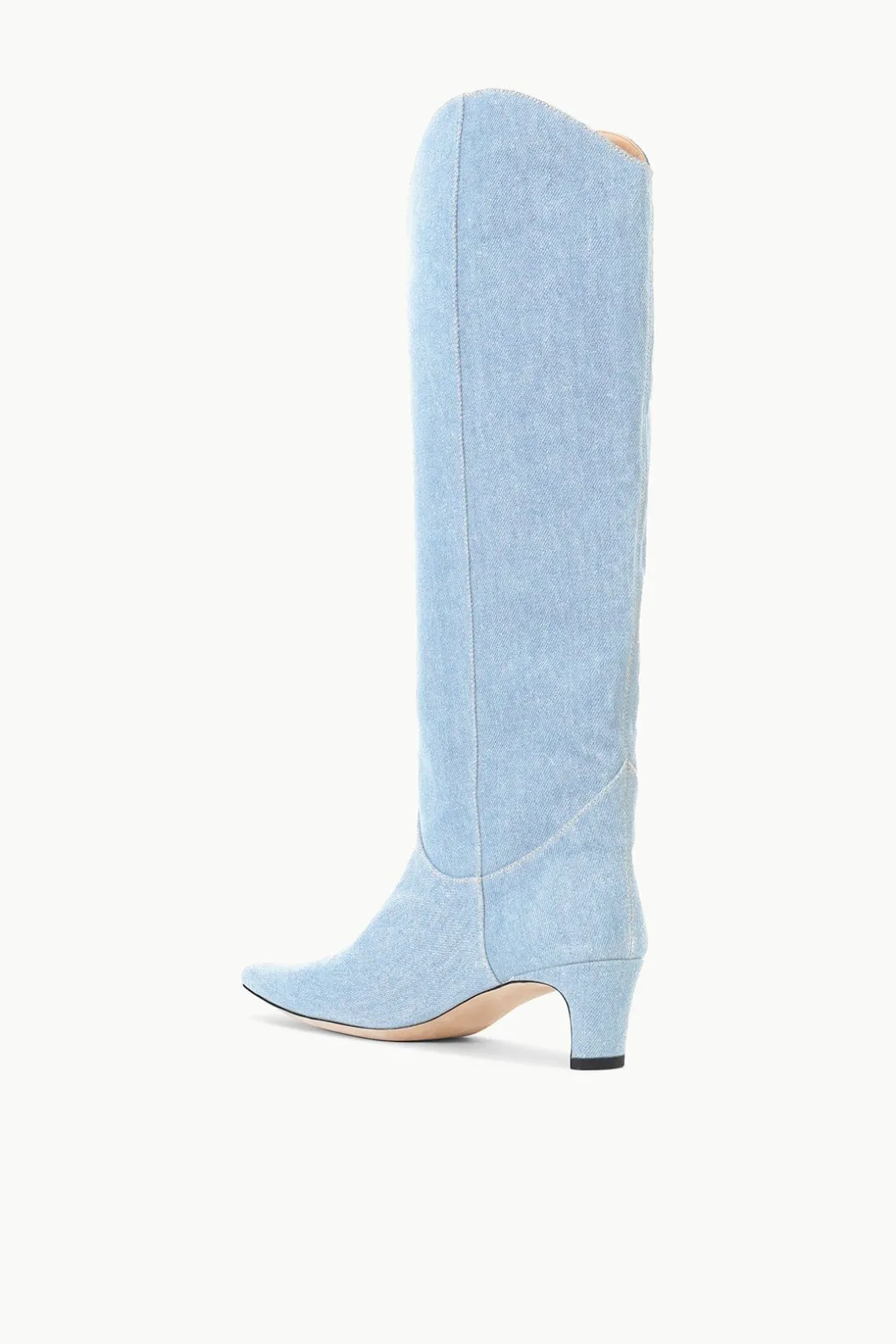 WESTERN WALLY BOOT DENIM BLUE