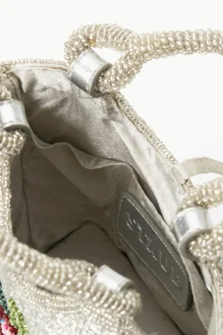 ZOE BEADED BAG DIAMOND ROSE